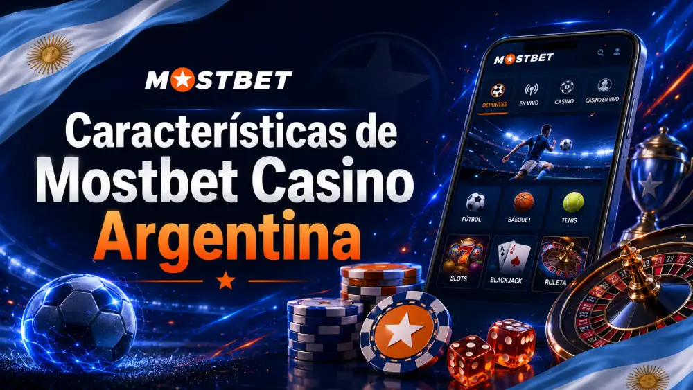 Usuario revisando las principales ventajas de Mostbet desde la versión móvil del sitio.