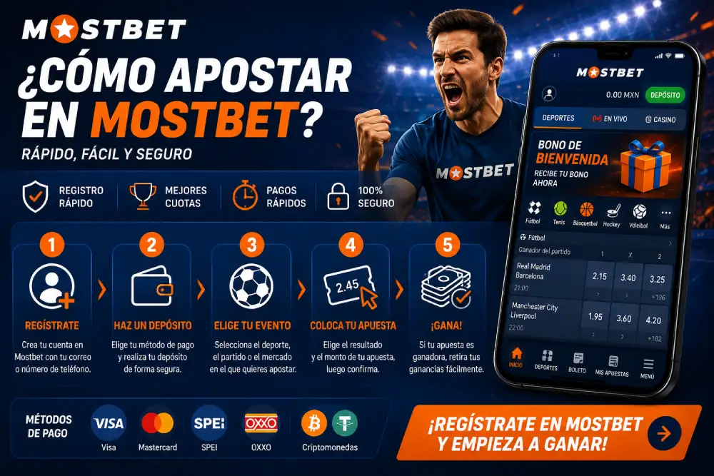 Categorías deportivas de Mostbet con eventos populares y cuotas actualizadas en vivo.